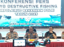 Ditpolair Ungkap 72 Kasus Destructive Fishing, Kerugian Negara Capai Rp 45 M