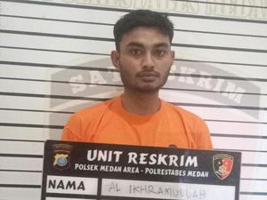 Maling Mesin di Medan Coba Kabur dengan Pura-pura Kencing, Polisi Ditendang