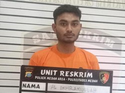 Maling Mesin di Medan Coba Kabur dengan Pura-pura Kencing, Polisi Ditendang