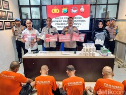 7 Kasus Narkoba di Ponorogo Diungkap, Sita 15 Gr Sabu-24 Ribu Pil Koplo