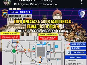 Ada Festival Seni Lintas Agama di Semarang Besok, Simak Pengalihan Lalinnya Ada Festival Seni Lintas Agama di Semarang Besok, Simak Pengalihan Lalinnya