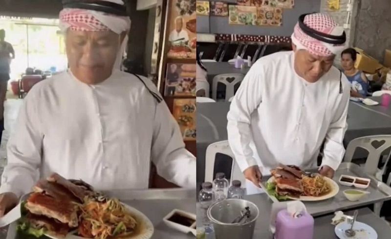 Promosikan Babi Panggang Pakai Sorban, Pria Ini Dihujat