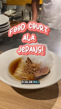 Video: Baru! Food Court ala Jepang di Plaza Senayan