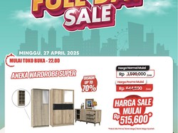 Lemari di Transmart Full Day Sale Mulai Rp 515.000