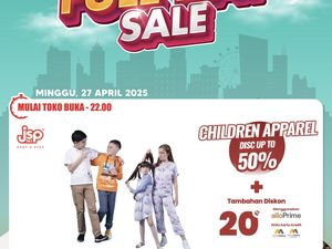 Besok Beli Pakaian Anak di Transmart Full Day Sale, Harga Miring!