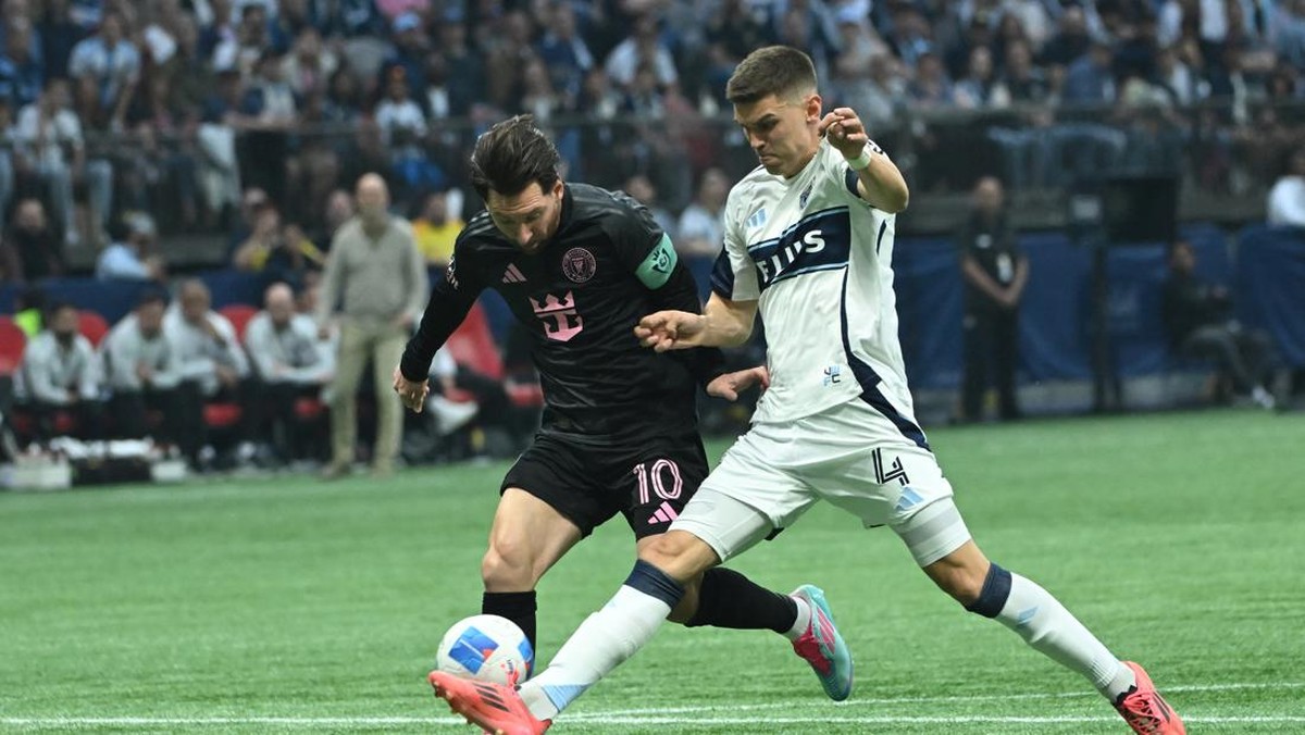 Vancouver Whitecaps kalahkan Inter Miami 2-0 (IMAGN IMAGES via Reuters Connect/Anne-Marie Sorvin)