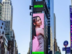 Perasaan Avolia Usai Wajah Mejeng di Billboard Times Square New York