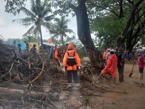 Banjir Bandang Palu Mulai Surut, 2 Rumah Rusak-4 Gedung Sekolah Terdampak