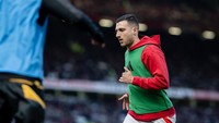 Diogo Dalot yang merupakan bek andalan Amorim juga masuk daftar ini. Foto: Manchester United via Getty Imag/Ash Donelon