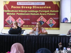 FGD Pembaruan KUHAP Kupas Asas Diferensiasi Fungsional dan Polisi Justisi