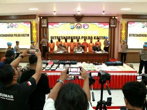 491 Kasus Narkoba di Kaltim Terungkap dalam 4 Bulan, 639 Orang Ditangkap