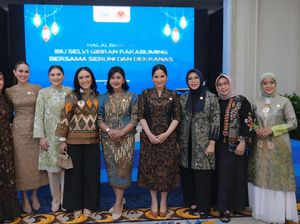 Fatma Saifullah Yusuf Hadiri Halal Bihalal Seruni dan Dekranas