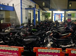 62 Motor Diamankan Polres Blitar Kota Saat Operasi Balap Liar