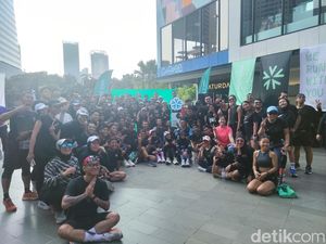Digelar di 10 Kota, Acara Lari One Eighty Run Diikuti 1.100 Pelari Digelar di 10 Kota, Acara Lari One Eighty Run Diikuti 1.100 Pelari