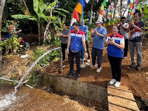Atasi Krisis Air, Pertamina Lubricants Bangun Sumur Bor di Banjarnegara