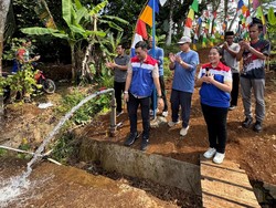 Atasi Krisis Air, Pertamina Lubricants Bangun Sumur Bor di Banjarnegara