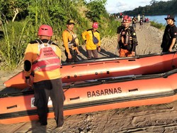 Penjaring Ikan Hilang Terseret Arus di Sungai Progo Bantul
