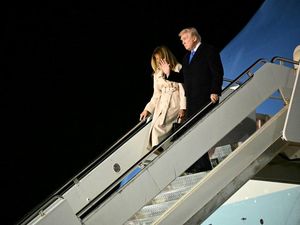 Trump Tiba di Roma, Akan Hadiri Pemakaman Paus Fransiskus Trump Tiba di Roma, Akan Hadiri Pemakaman Paus Fransiskus