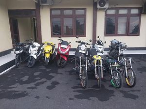 Polisi Bubarkan Balap Liar di Blora, 27 Orang Diciduk