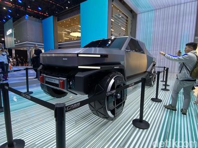 Tampang Sangar Pickup 01, Mobil Konsep dari GAC untuk Senggol Tesla!