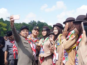 Gubernur Apresiasi Kolaborasi Kapolda Riau Sukseskan Jambore Karhutla