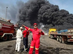 Jumlah Korban Tewas Akibat Ledakan di Pelabuhan Rajaee Iran Jadi 14 Orang