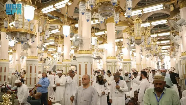 13 Juta Umat Islam Salat di Taman Surga Masjid Nabawi Sepanjang 2024