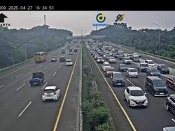 Video Kepadatan Tol Jagorawi dari Puncak Menuju Jakarta