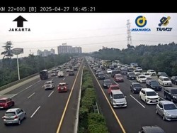3 Kendaraan Terlibat Kecelakaan di Tol Jagorawi Arah Jakarta, Lalin Macet