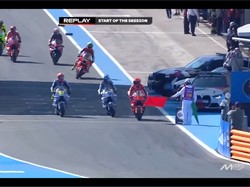 Marquez Didenda Puluhan Juta gegara Bikin Ulah di Kualifikasi MotoGP Spanyol