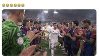 Meme Real Madrid Dipecundangi Barcelona, Terancam Tanpa Trofi