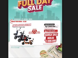 Deretan Sepeda Listrik Diskon Tembus 50% di Transmart Full Day Sale