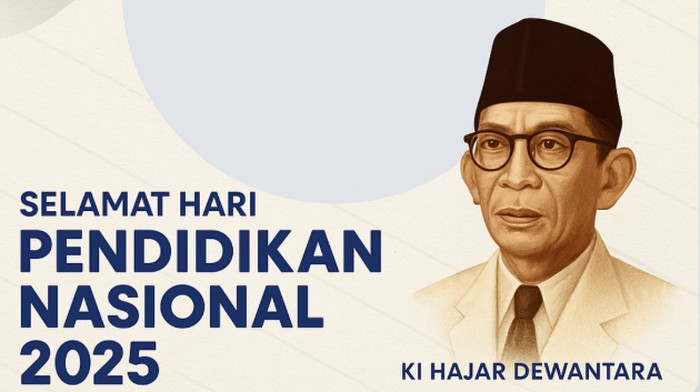 Twibbon Hari Pendidikan Nasional 2025 Twibbon Hari Pendidikan Nasional 2025