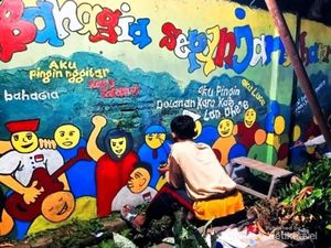 Kampung Warna-warni di Klaten yang Menantikan Dukungan