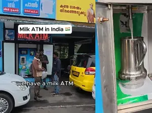 Unik! Ada ATM Susu di India Harganya Rp 10 Ribuan Unik! Ada ATM Susu di India Harganya Rp 10 Ribuan
