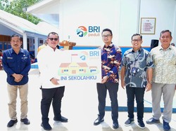 BRI Renovasi SD Negeri di Gunungsitoli, Murid Jadi Nyaman Belajar
