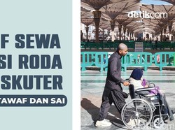 Tarif Sewa Kursi Roda dan Skuter di Masjidil Haram