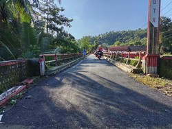 Dicek Andra Soni Pekan Lalu, Jembatan Rusak di Pandeglang Kini Sudah Mulus