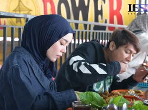 Keseruan Lesti Kejora dan Rizky Billar Mudik dan Kulineran di Cianjur