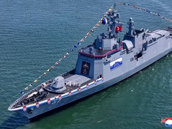 Korut Akan Bikin Kapal Perang Terbaru Berbobot 5.000 Ton