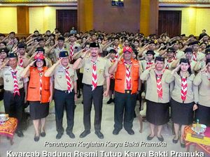 Kwarcab Badung Resmi Tutup Karya Bakti Pramuka 2025