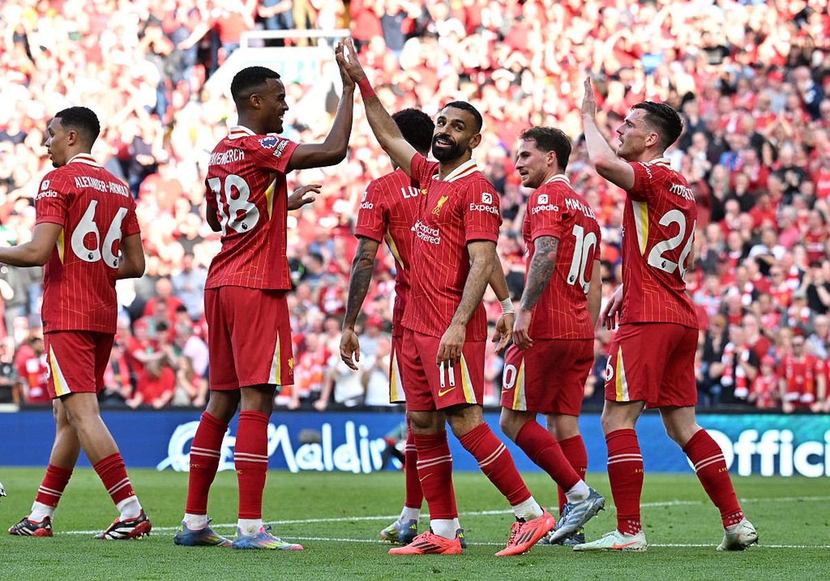 Liverpool berhasil memenangi Liga Inggris musim ini. Foto: Liverpool FC via Getty Images/Liverpool FC