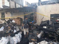 2 Rumah Terbakar di Satangnga Bontoala Makassar Diduga gegara Korsleting