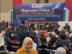 Kronologi Muscab Peradi Makassar Ricuh hingga 1 Orang Luka Kena Pecahan Gelas