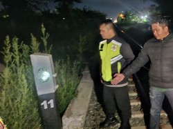 Pria Misterius Tewas Terserempet Kereta Api di Garut