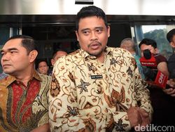 Potret Bobby Nasution Hadiri Koordinasi Antikorupsi di KPK