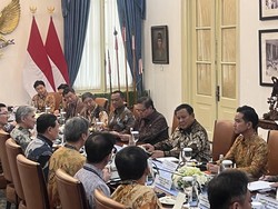 Prabowo Didampingi Gibran Terima Federasi Industri Korea di Istana Merdeka