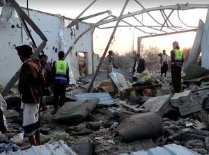 Video Pusat Tahanan Migran Yaman Hancur Diserang AS, 68 Orang Tewas