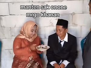 Tak Bulan Madu, Siti dan Ribut Nikah Tanpa Riasan-Dekorasi Langsung Kerja Tak Bulan Madu, Siti dan Ribut Nikah Tanpa Riasan-Dekorasi Langsung Kerja