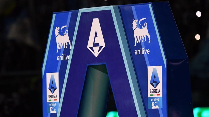 Logo Serie A, Logo Liga Italia The logo of Serie A Enilive during the Lazio-Atalanta match at the Olympic stadium. Rome (Italy), December 28th, 2024 (Photo by Massimo Insabato/Archivio Massimo Insabato/Mondadori Portfolio via Getty Images) https://nusantaraberkabar.com/klasemen-liga-italia-napoli-menang-inter-juga/